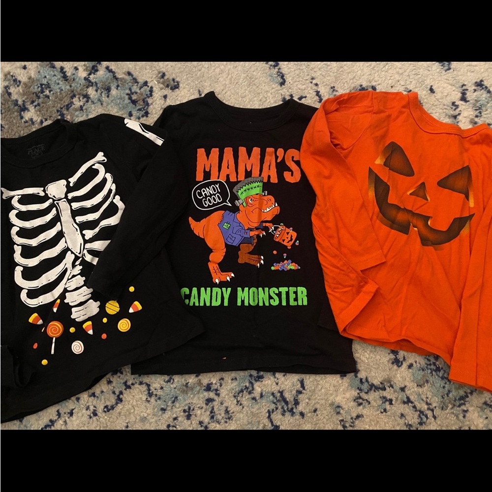 Lot of 4T boys’ Halloween shirts